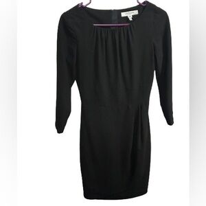 LK Bennett Alo black midi Dress